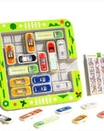 Magnetic Car Puzzle Board Game for 2-4 Years
