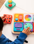 Modular, Sensory Activity Board for Babies and Toddlers