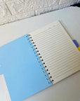Pastel spiral notebook