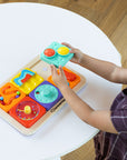 Modular, Sensory Activity Board for Babies and Toddlers