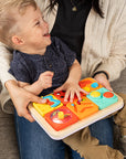 Modular, Sensory Activity Board for Babies and Toddlers