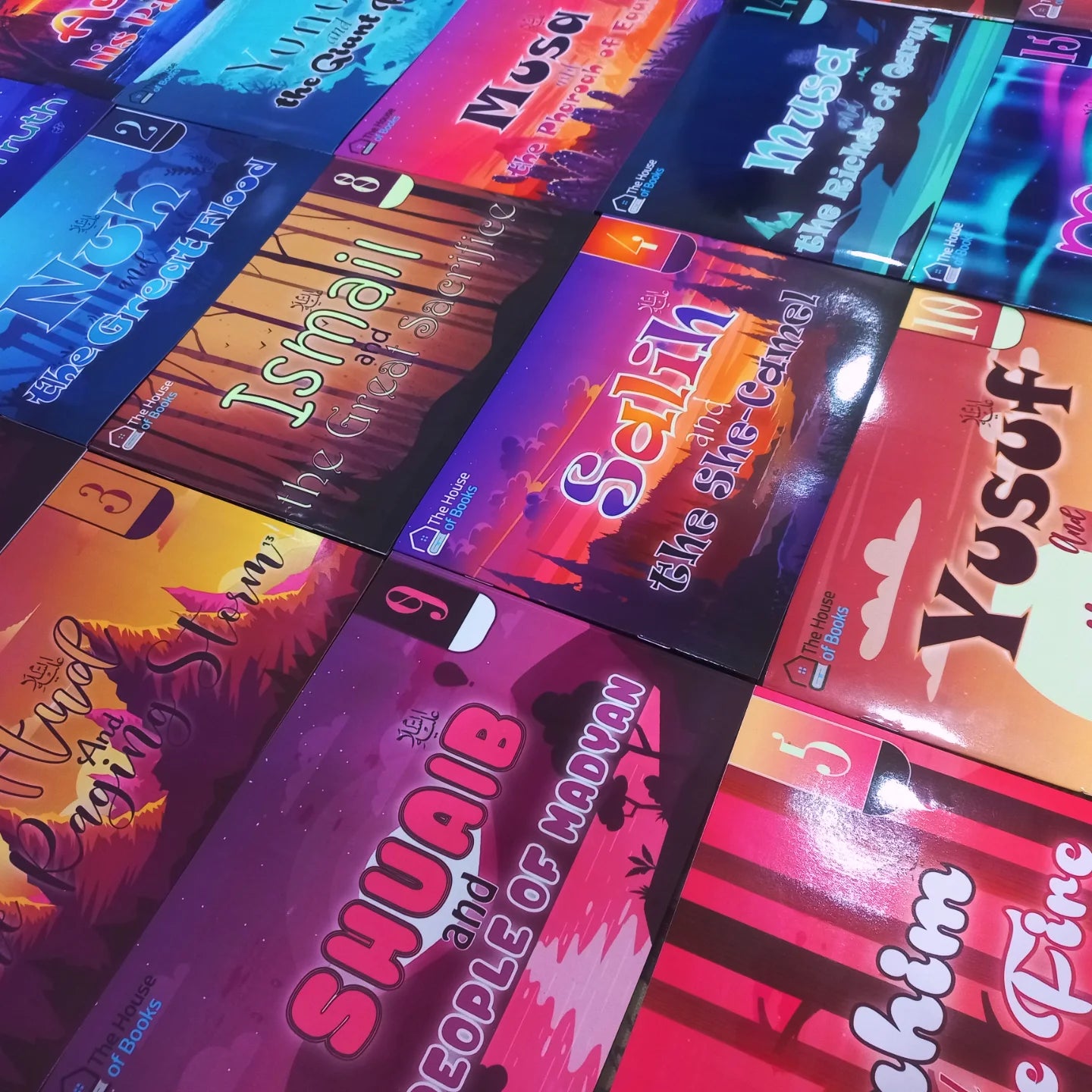 Prophets' Stories Books from Quran (20 Books Box Set) – House Of Books