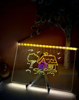 LED Glow Drawing Board for Kids