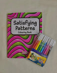Satisfying Patterns Colouring Book for Adults and Kids