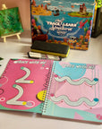 Tracing Workbook 64 pages for Children age 2-4 Learn Handwriting