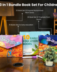 3-in-1 Kid's Book Set. Prophets' 20 books sets + Prophet (PBUH) 25 books sets + 10 books for early education