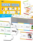 Sentence Building Box for Kids, Write On Wipe Off Game, 250pcs Toddler Puzzle Ages 5+