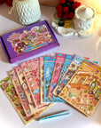 3D Miniature Cozy Sticker Kit