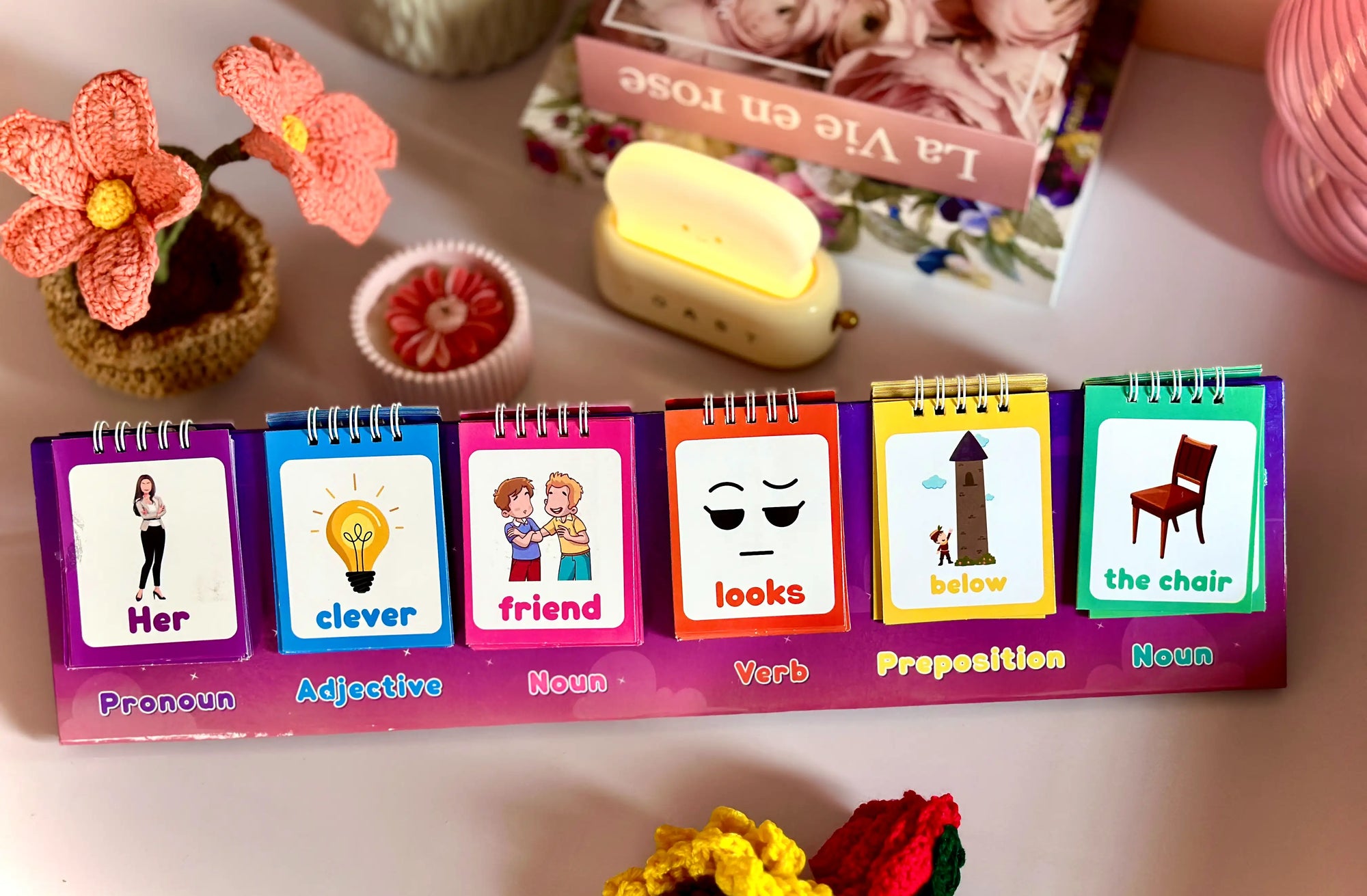 Sentence Building Flip Charts - 102 Double Sided Cards