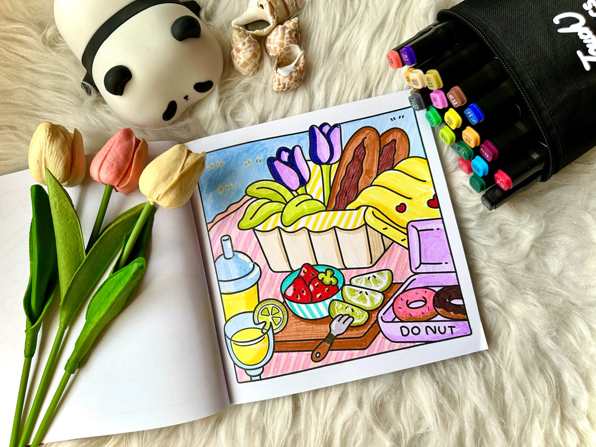 Colorin Books Cozy Coloring Books for Adults and Kids - House Of Books