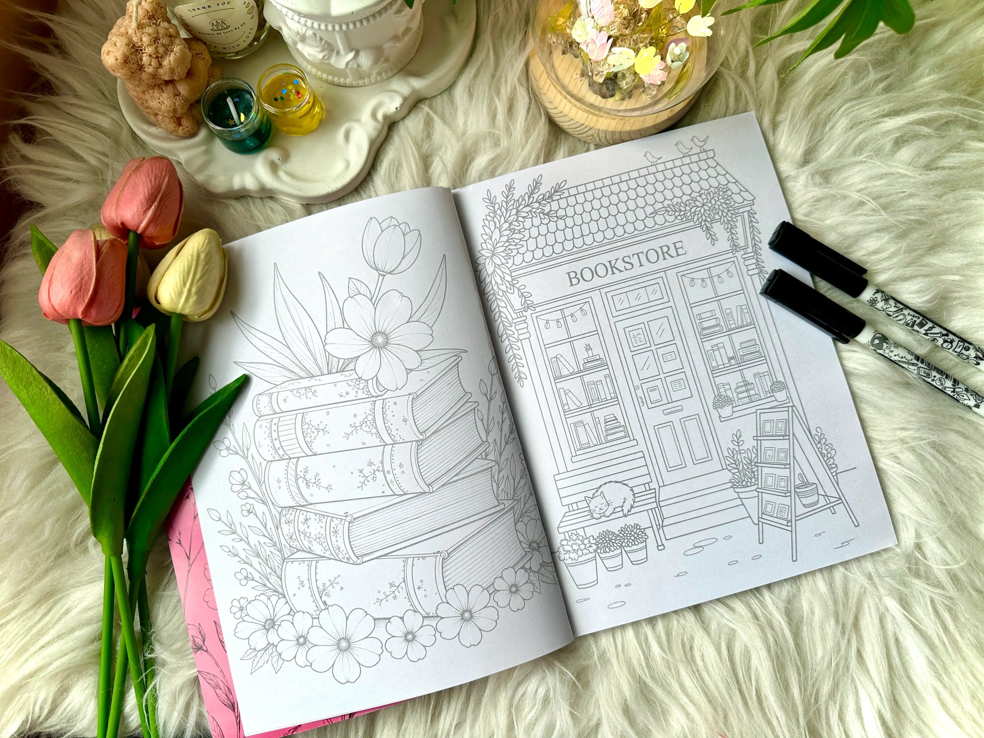 Ink Tracing Therapeutic Art Book - House Of Books
