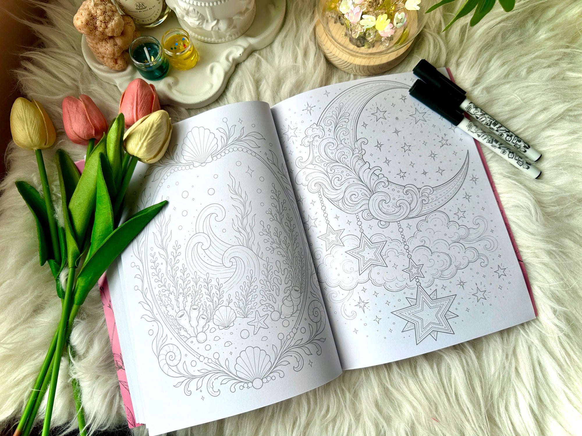 Ink Tracing Therapeutic Art Book - House Of Books