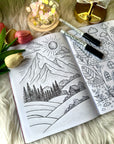 Ink Tracing Therapeutic Art Book - House Of Books