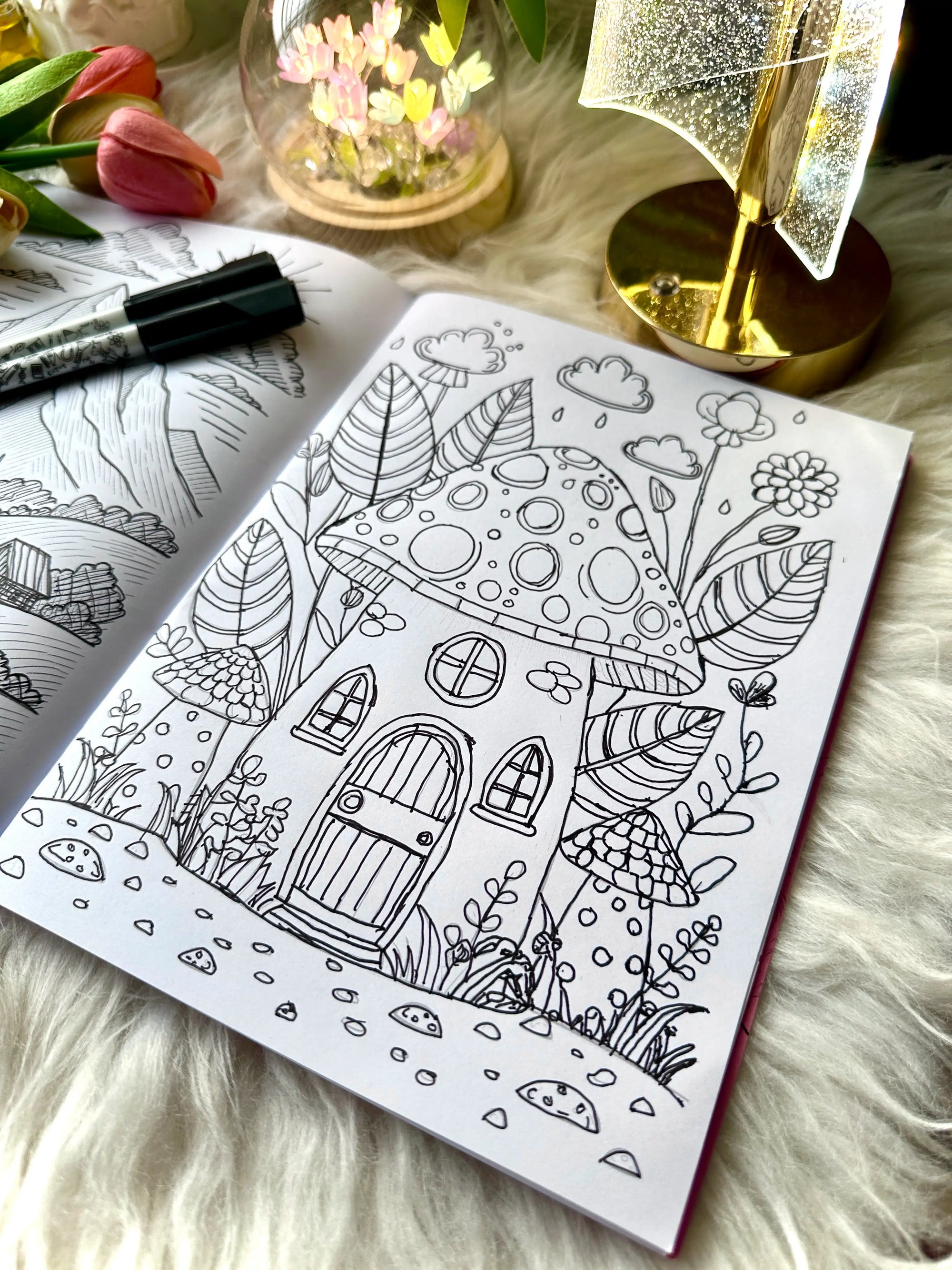 Ink Tracing Therapeutic Art Book - House Of Books