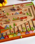 Montessori Toys Magnetic Color and Number Maze