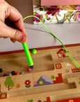 Montessori Toys Magnetic Color and Number Maze