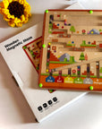 Montessori Toys Magnetic Color and Number Maze