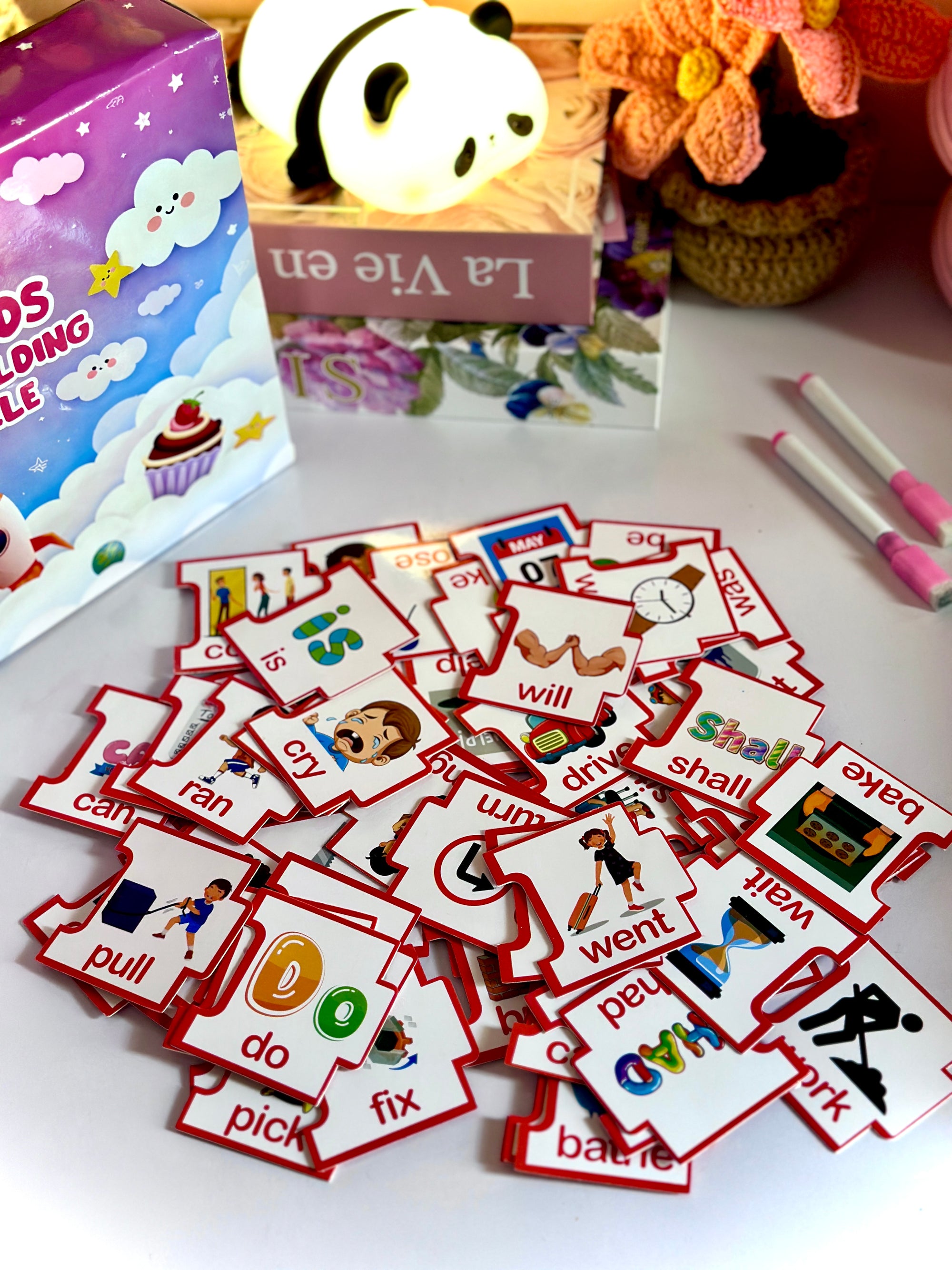 500 Words Sentence Building Puzzle for Kids