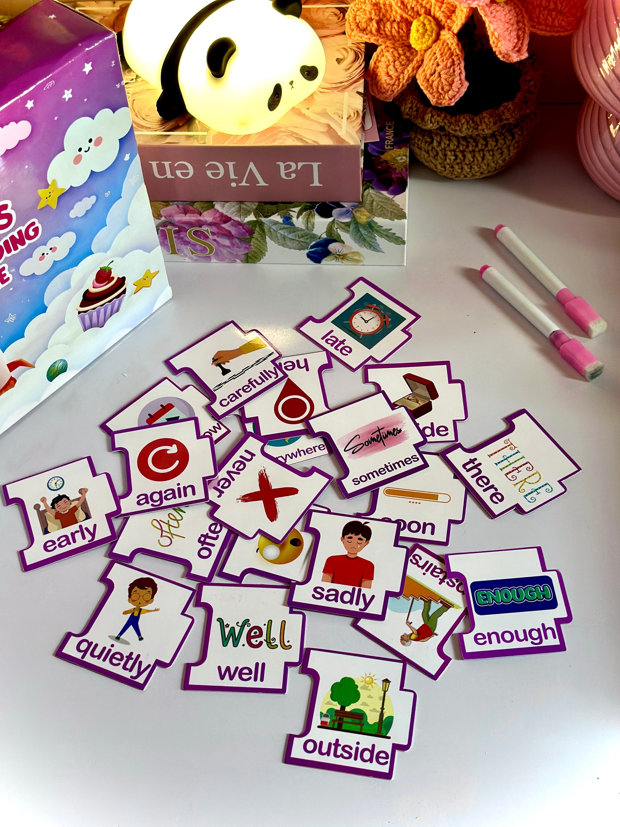 500 Words Sentence Building Puzzle for Kids