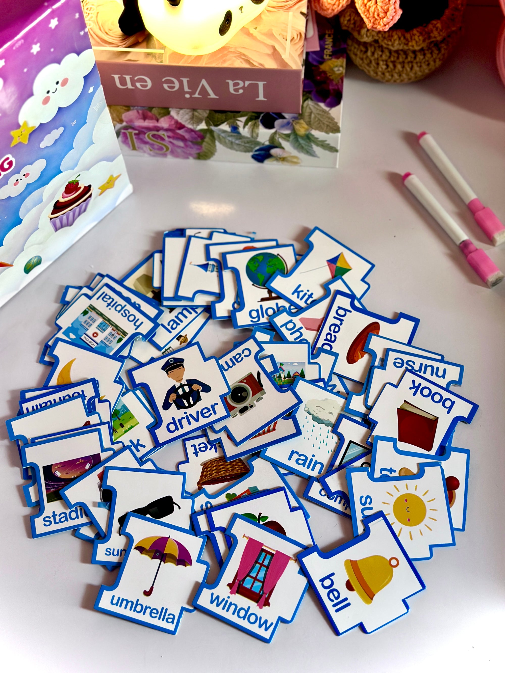 500 Words Sentence Building Puzzle for Kids