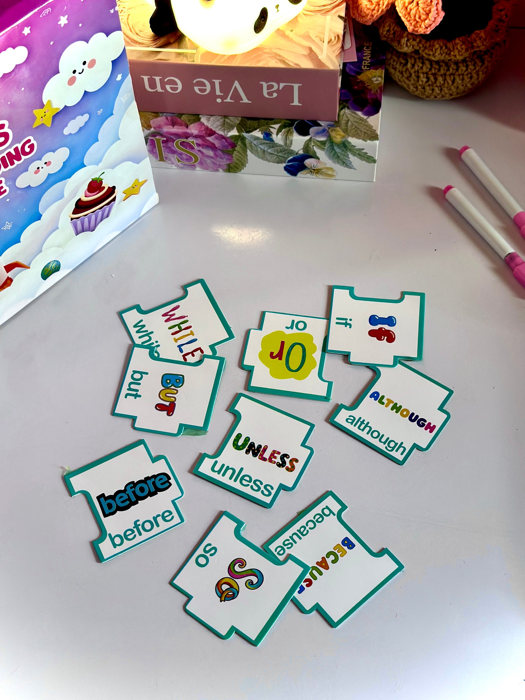 500 Words Sentence Building Puzzle for Kids