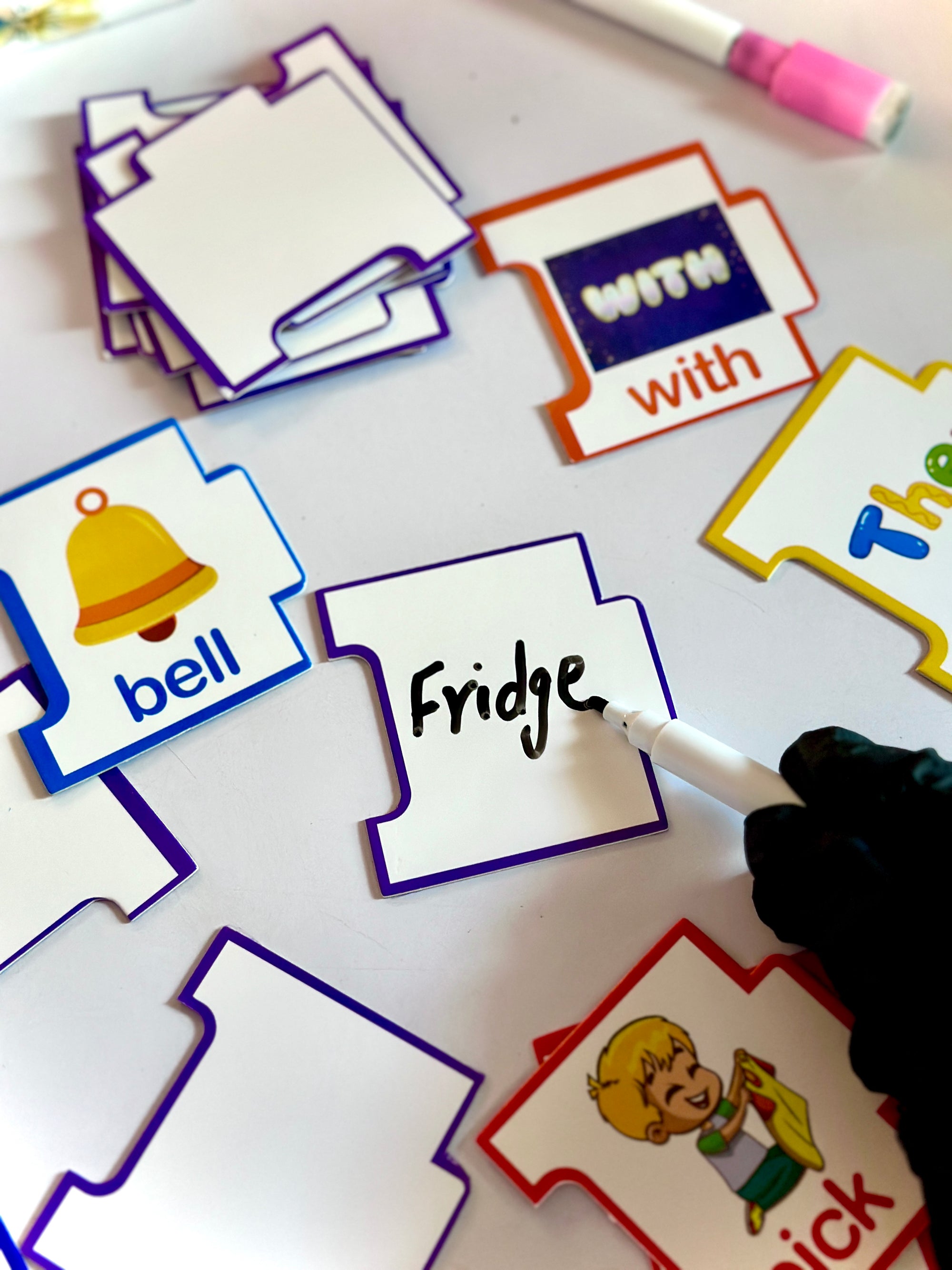 500 Words Sentence Building Puzzle for Kids