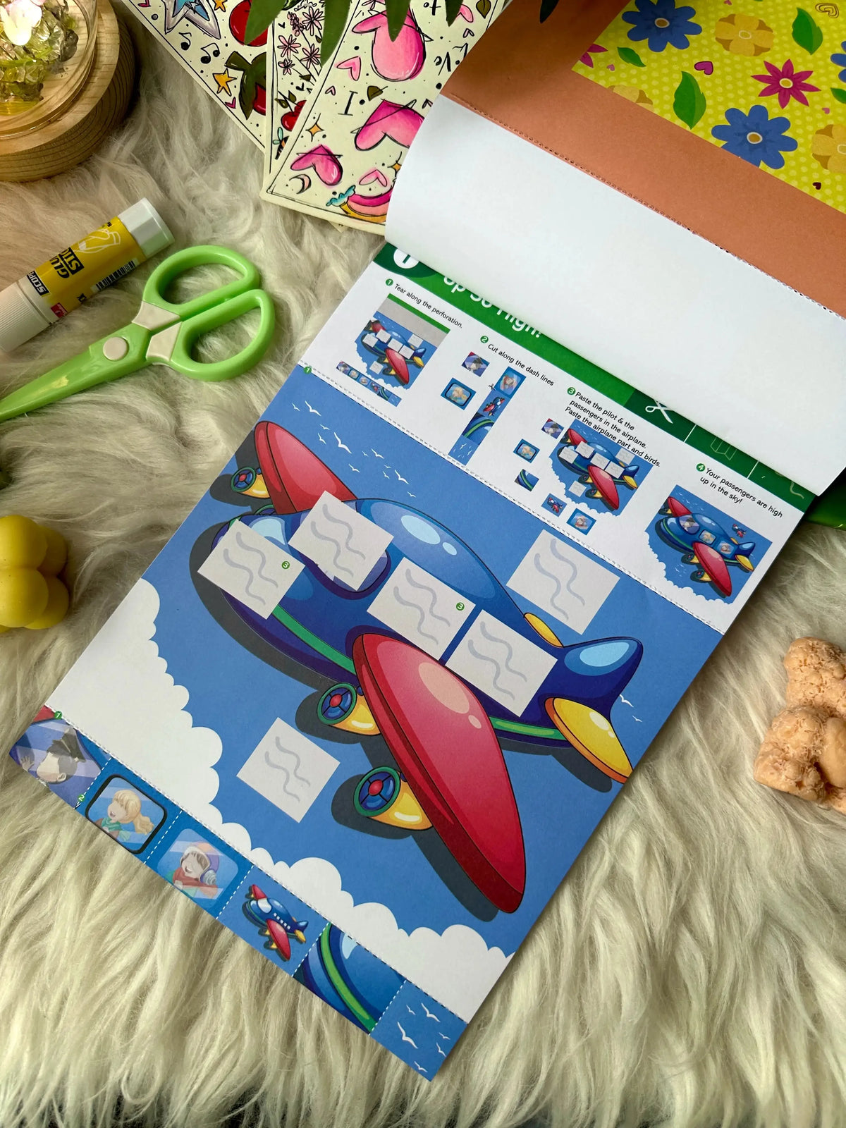 Scissor Skills Activity Book