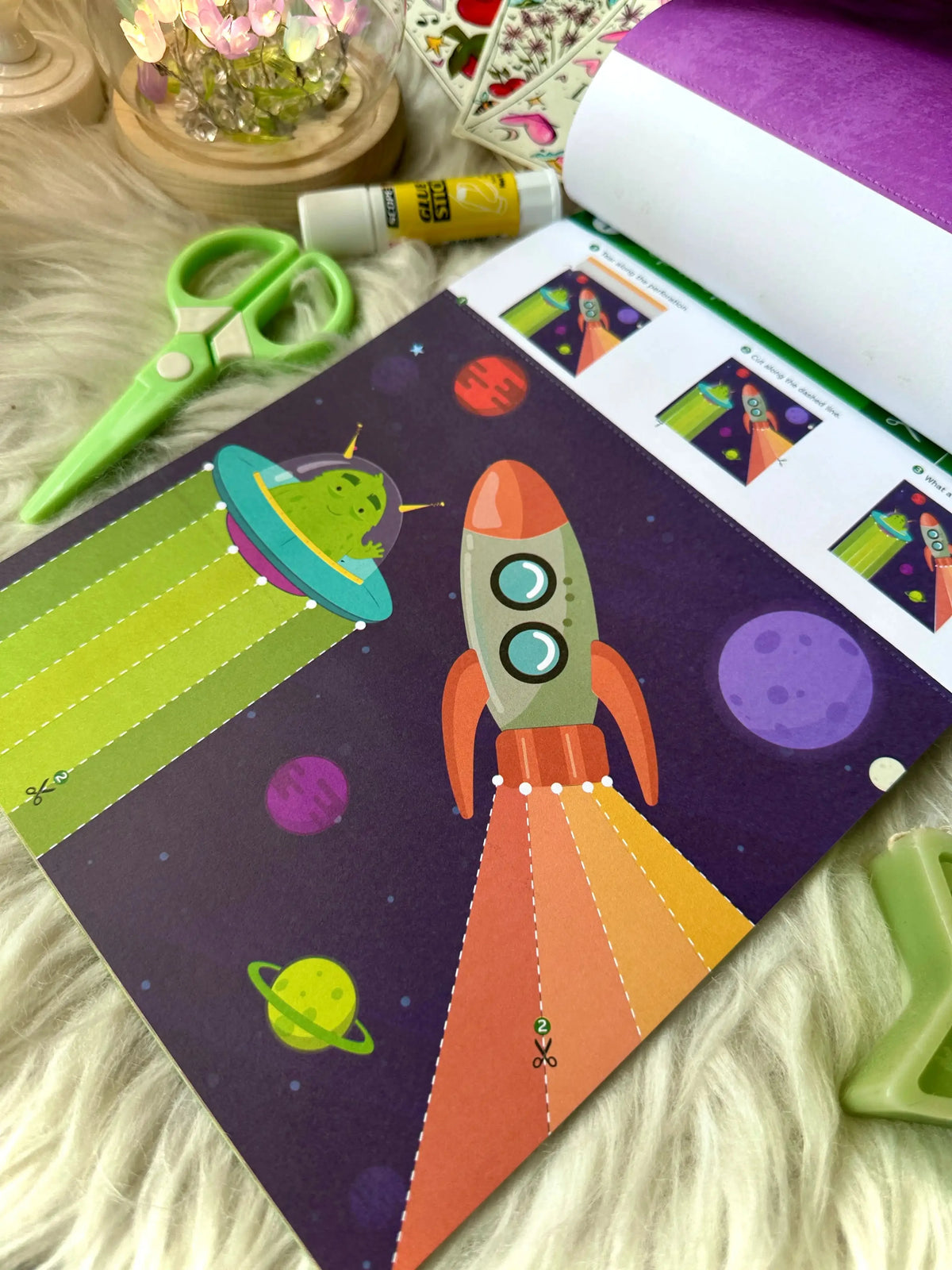 Scissor Skills Activity Book