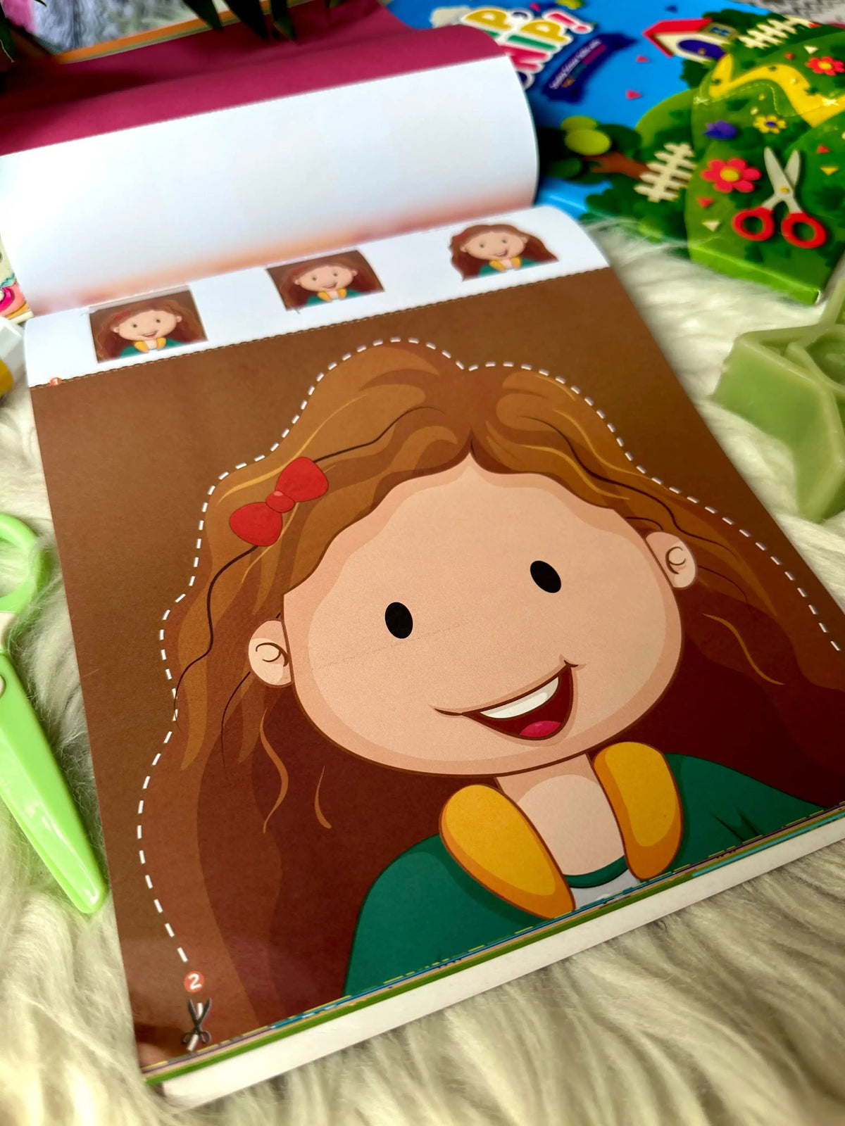 Scissor Skills Activity Book