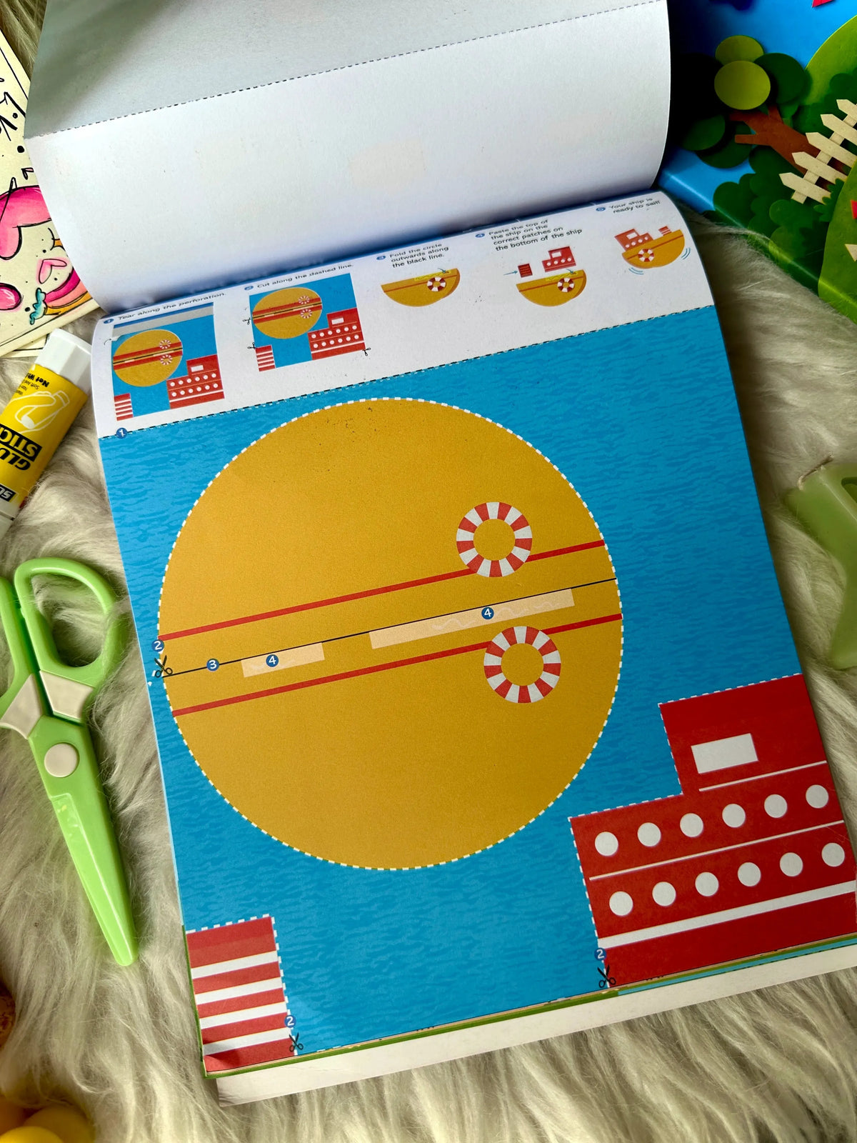 Scissor Skills Activity Book