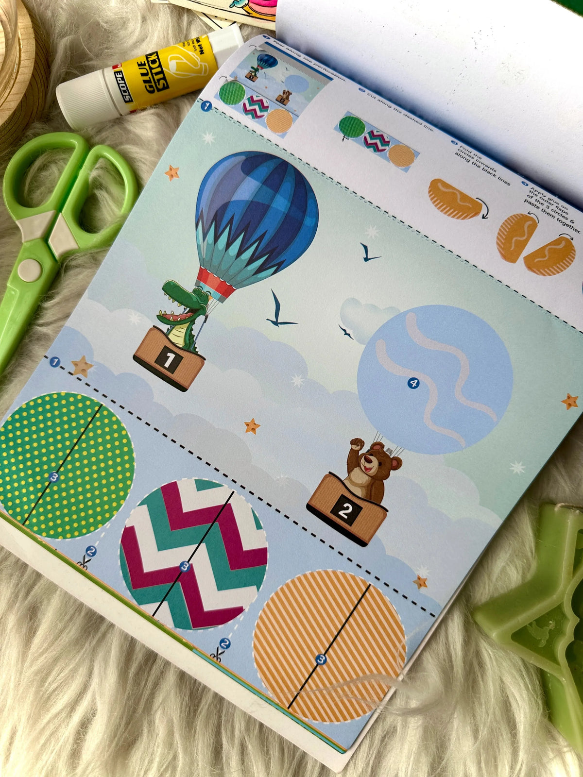 Scissor Skills Activity Book