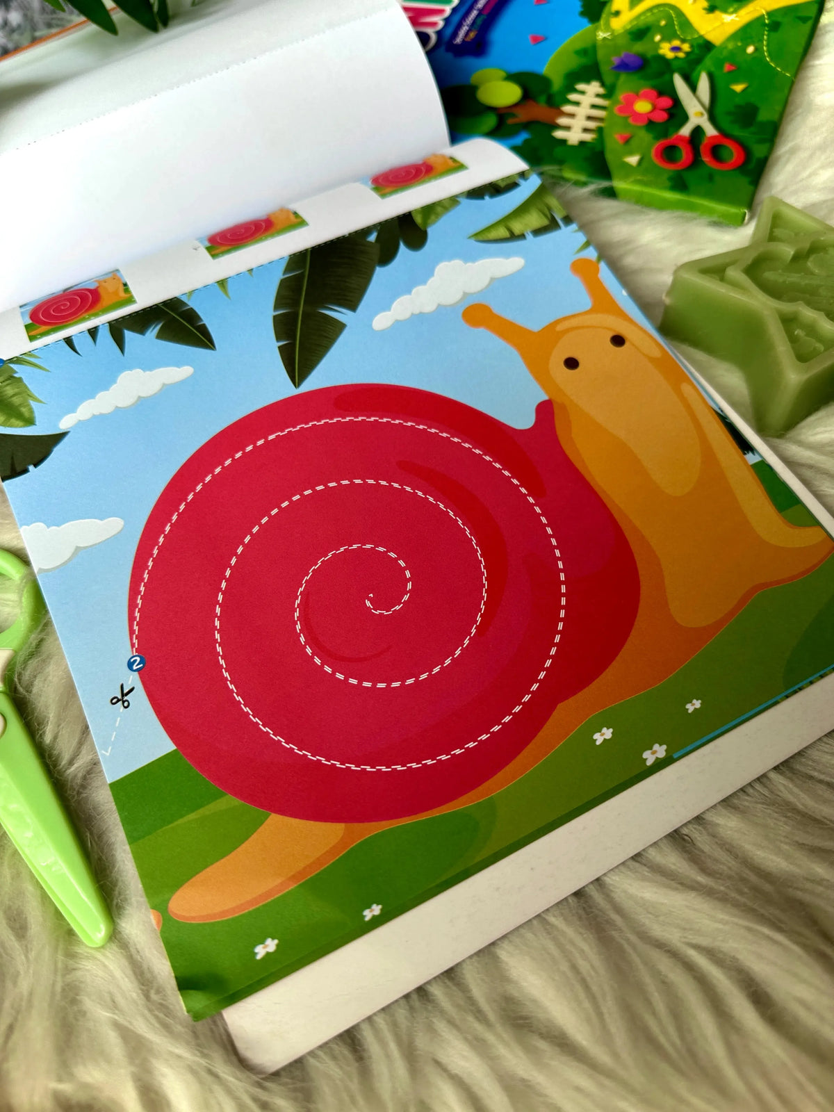 Scissor Skills Activity Book
