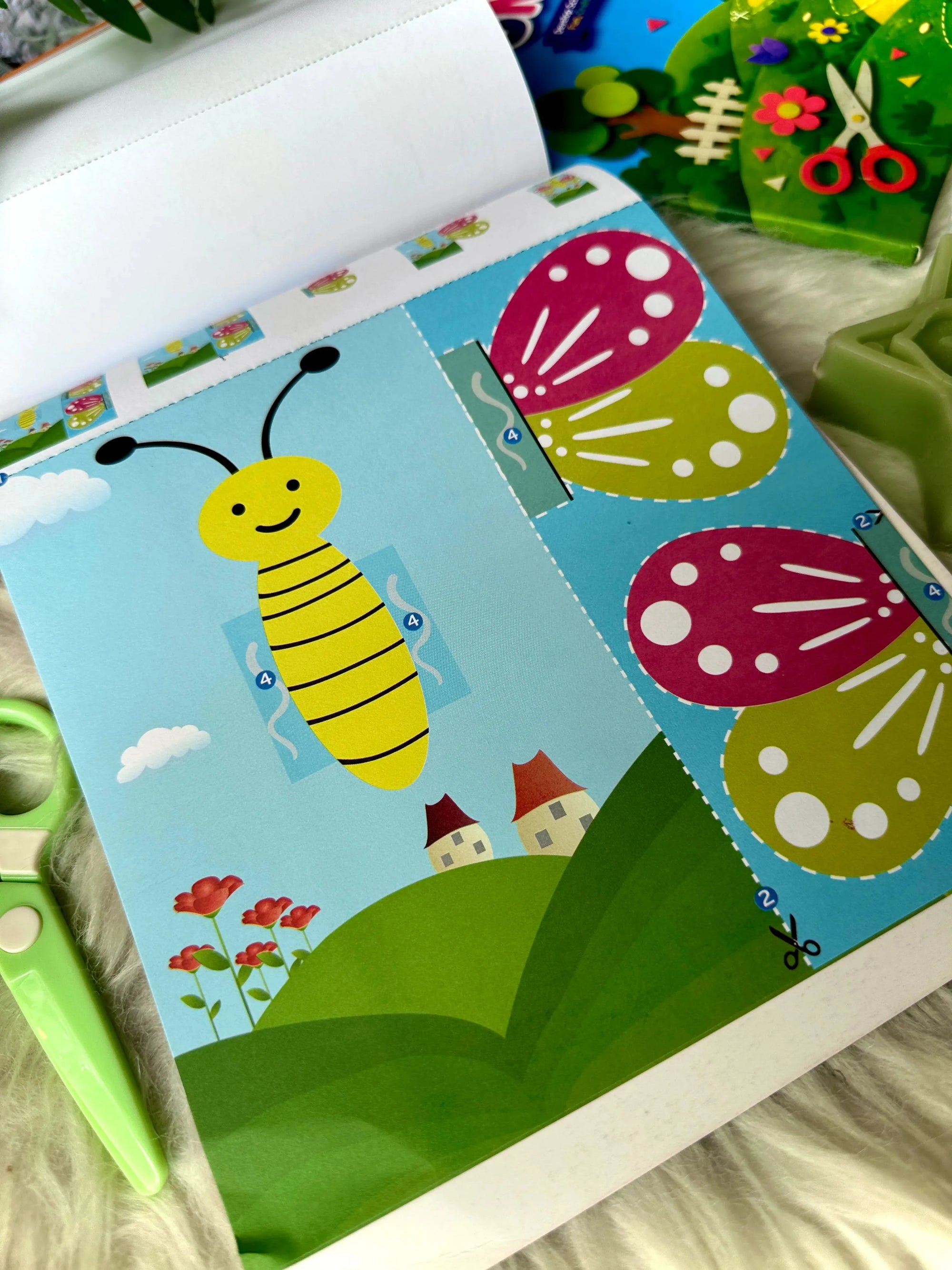 Scissor Skills Activity Book