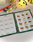 Toddlers Worksheet Pack 4 Workbooks with 192 Pages and stationary