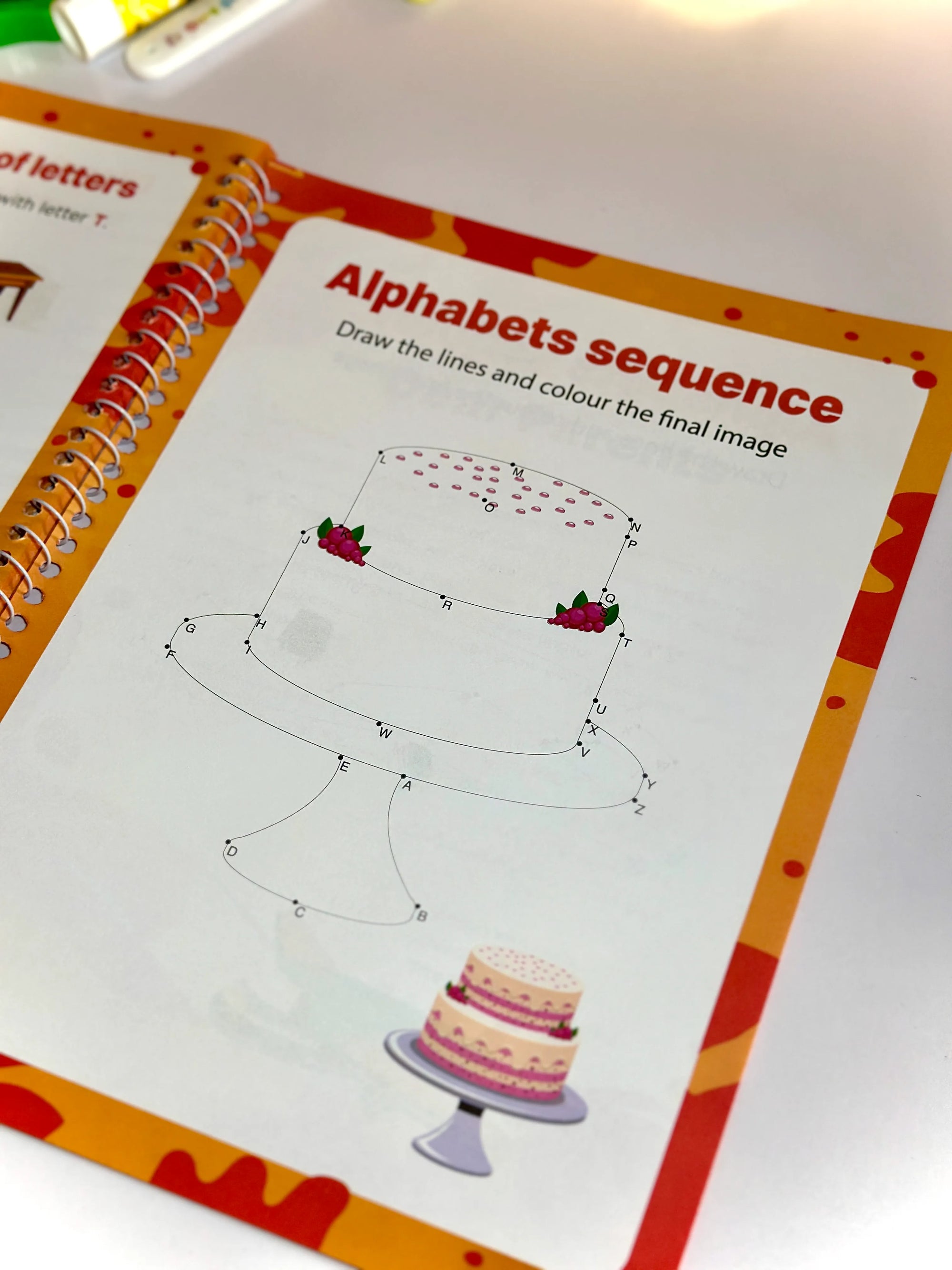 Toddlers Worksheet Pack 4 Workbooks with 192 Pages and stationary