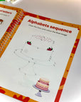 Toddlers Worksheet Pack 4 Workbooks with 192 Pages and stationary
