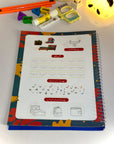 Toddlers Worksheet Pack 4 Workbooks with 192 Pages and stationary