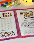 Toddlers Worksheet Pack 4 Workbooks with 192 Pages and stationary