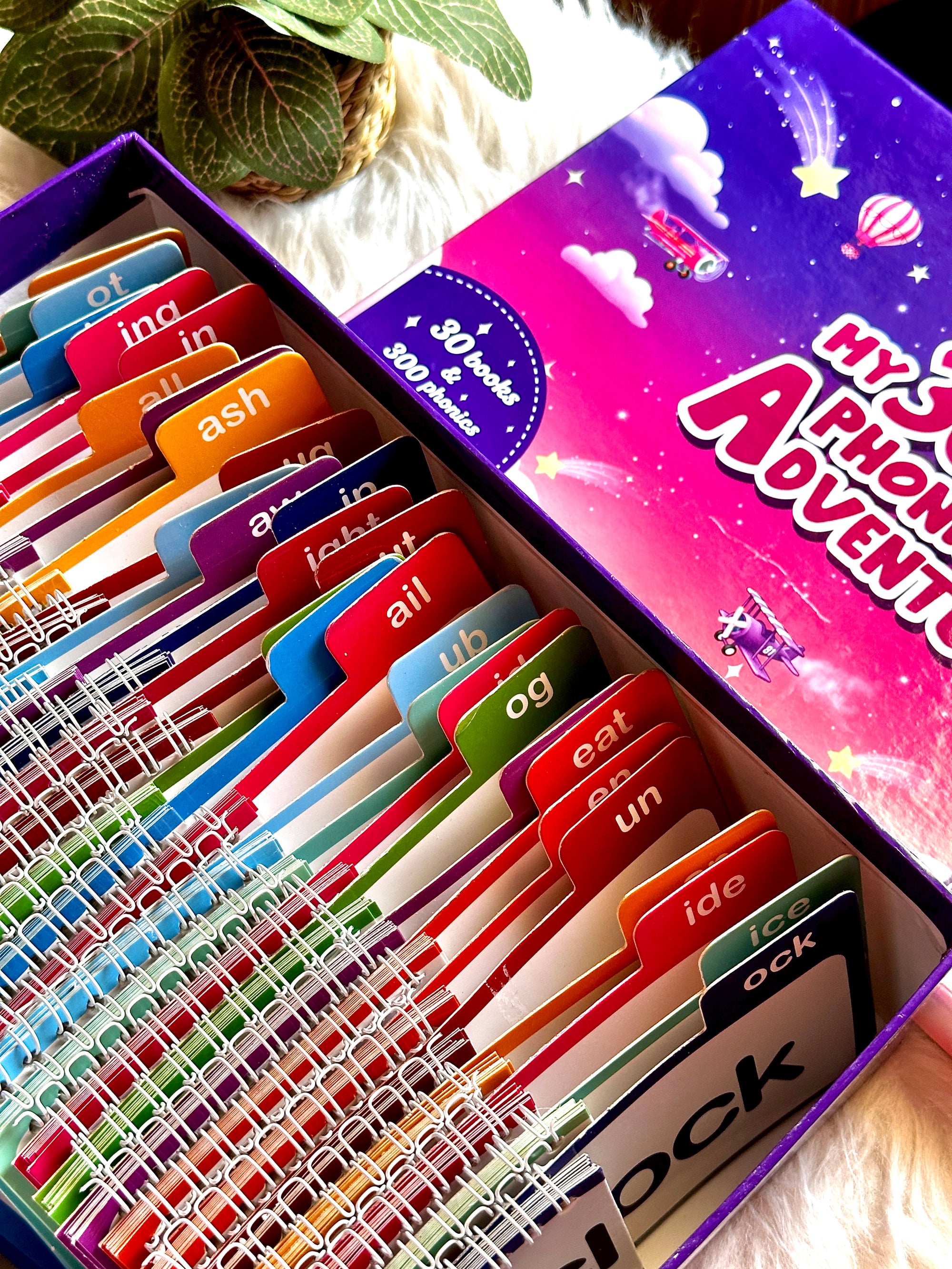 30 Read and Rhyme Flip Books - 300 Words Phonics Set