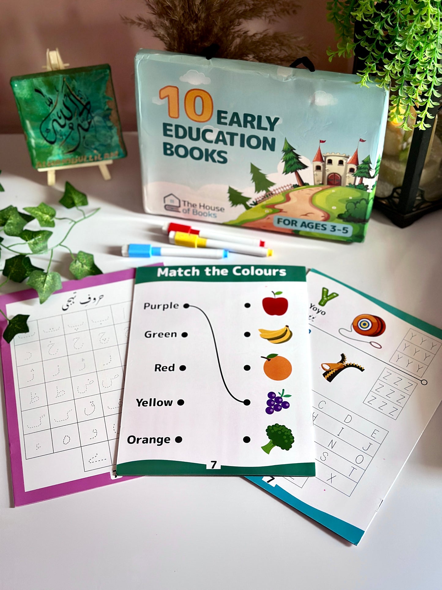 10 Write & Wipe Children Books Set