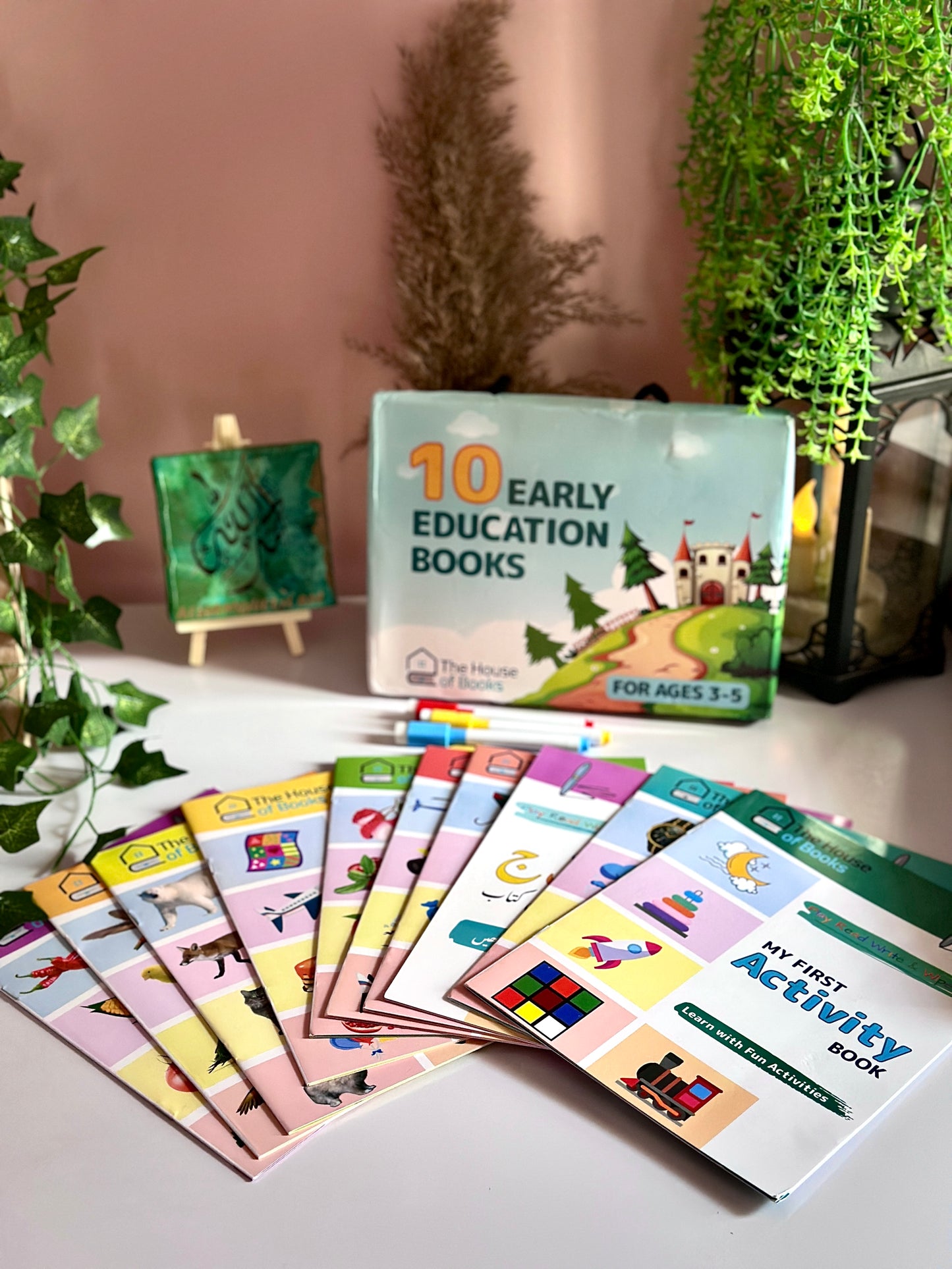 10 Write & Wipe Children Books Set