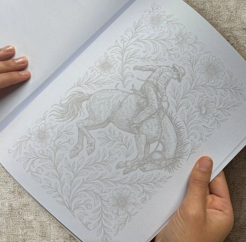 Ink Tracing Therapeutic Art Book