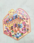3D Miniature Cozy Sticker Kit