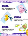 Scissor Skills Activity Book