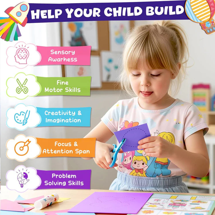 Scissor Skills Activity Book