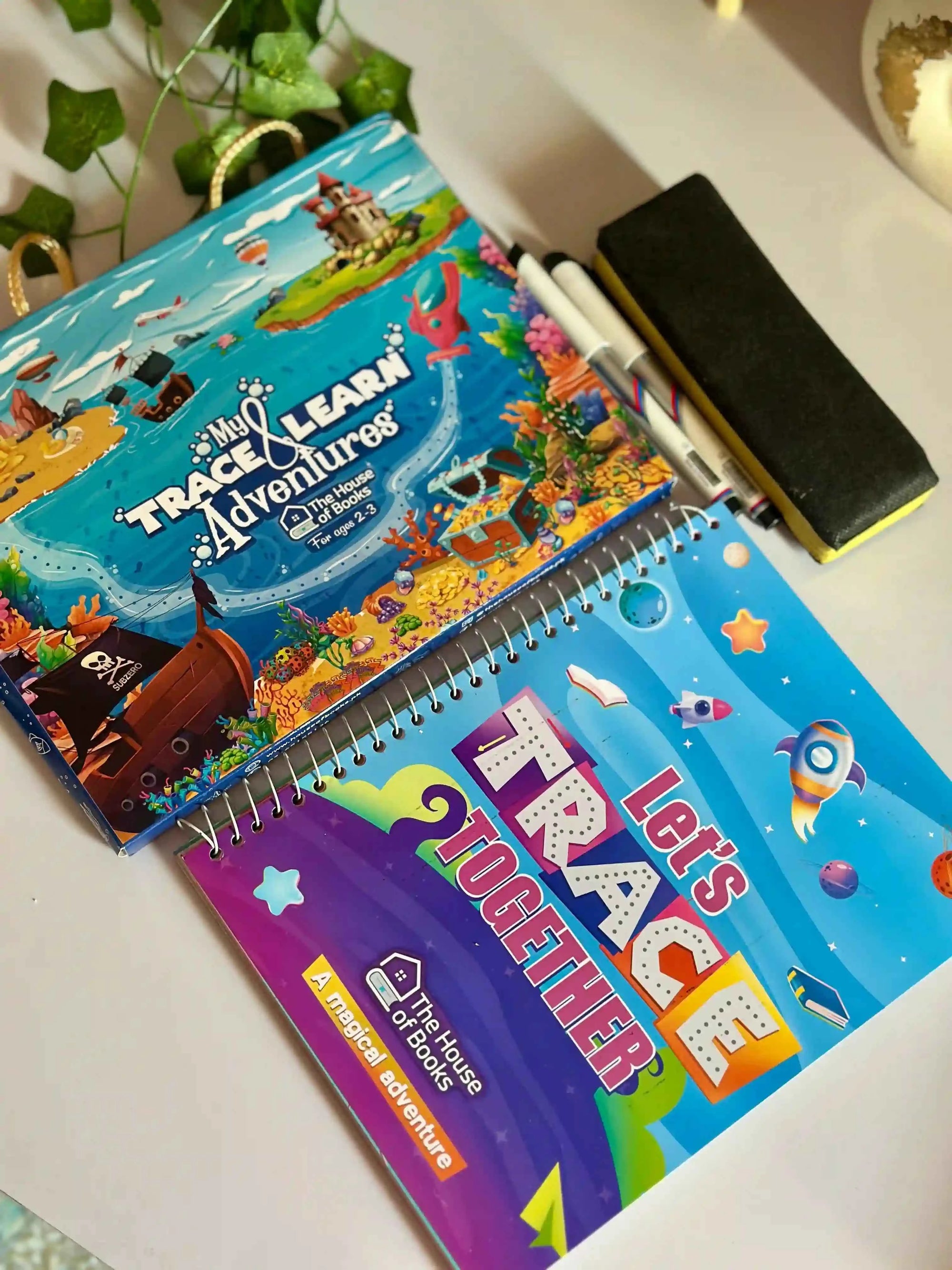 Tracing Workbook for Children age 2-4 (64 pages) Learn Handwriting