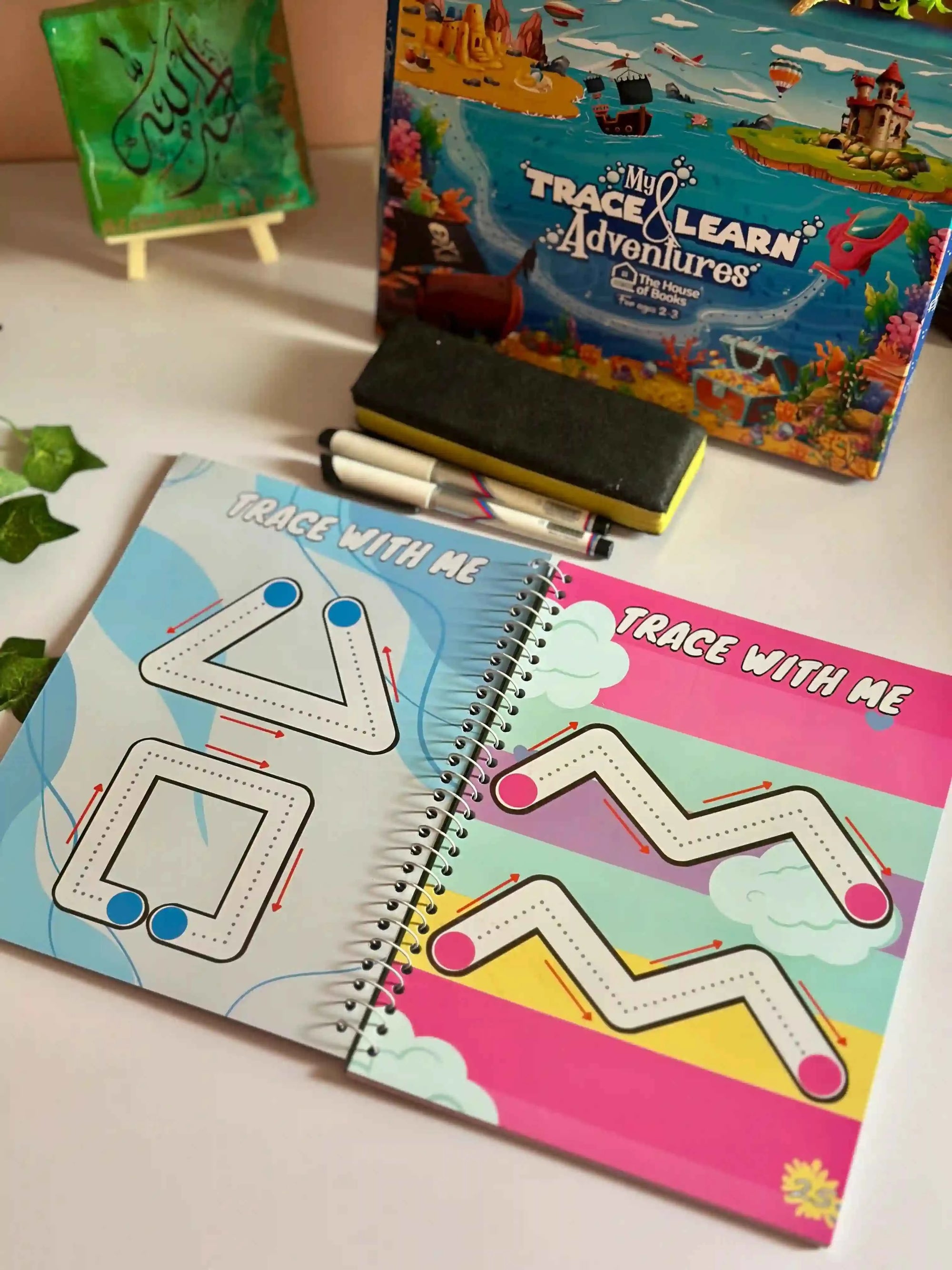 Tracing Workbook for Children age 2-4 (64 pages) Learn Handwriting