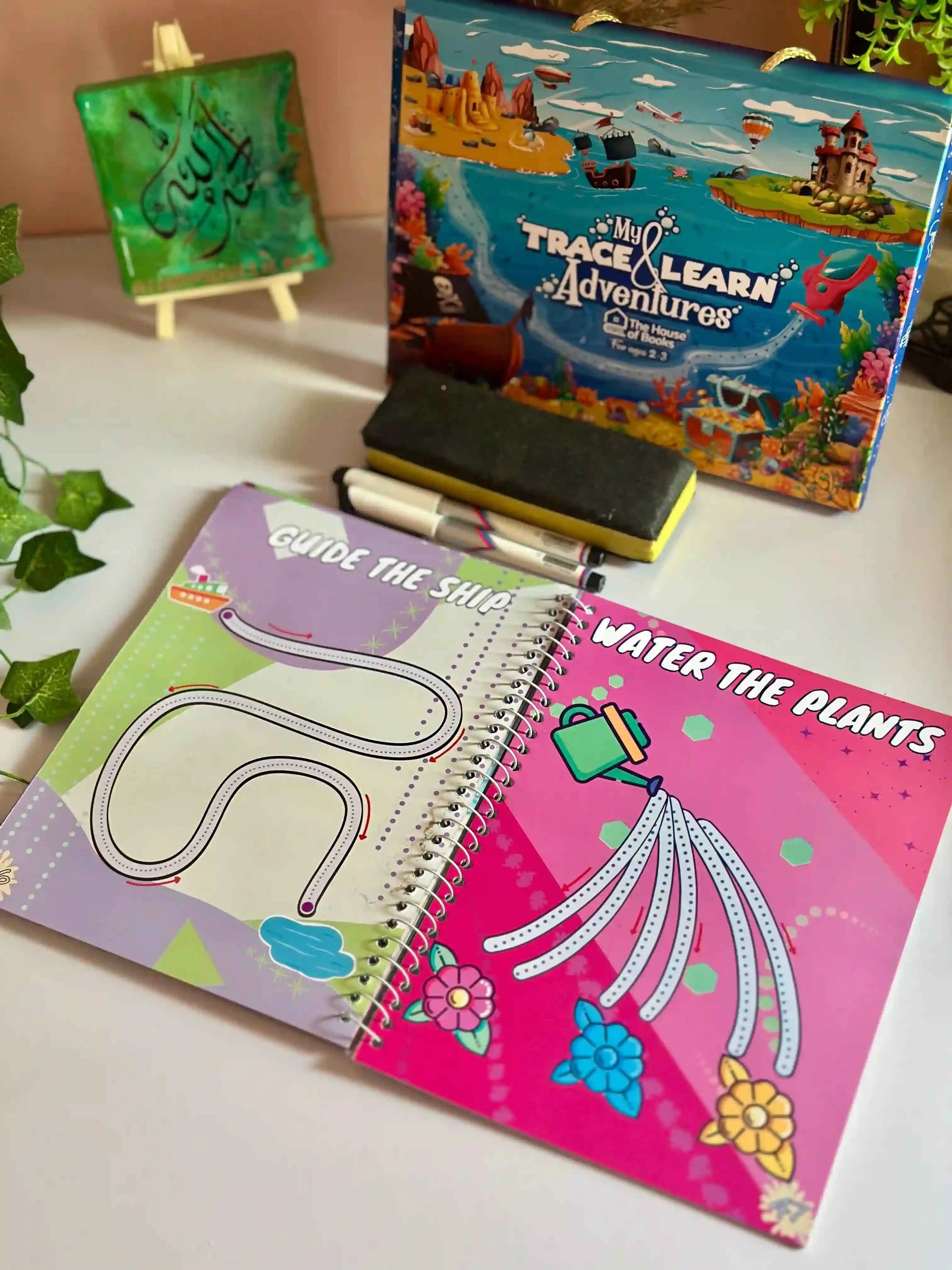 Tracing Workbook for Children age 2-4 (64 pages) Learn Handwriting