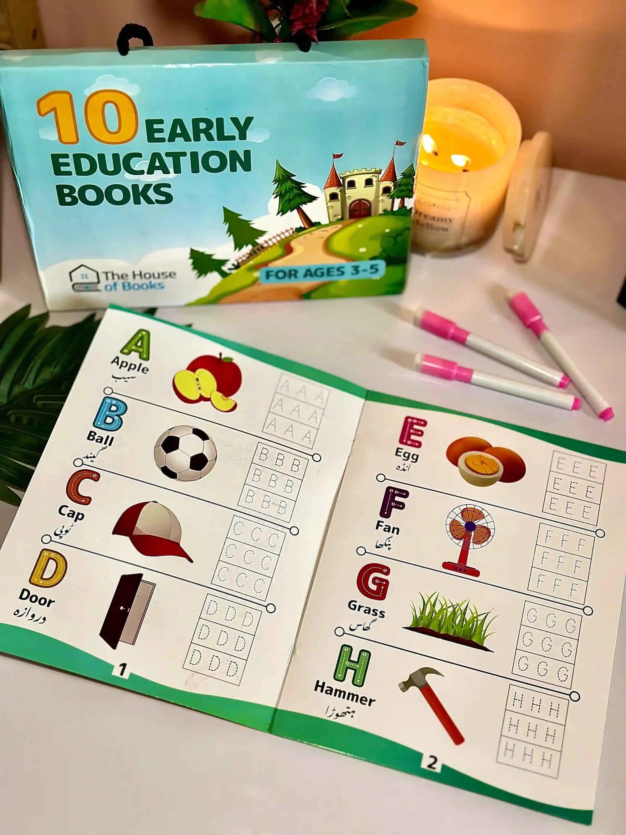 10 Write & Wipe Children Books Set!
